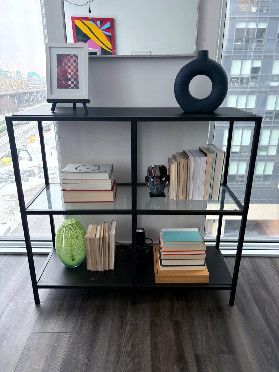 COMBO: Dual Face Credenza PLUS 3 Tier Shelving Unit - photo 4