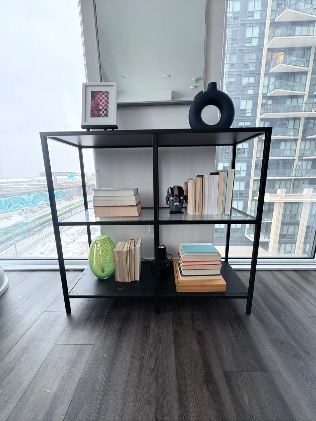COMBO: Dual Face Credenza PLUS 3 Tier Shelving Unit - photo 5
