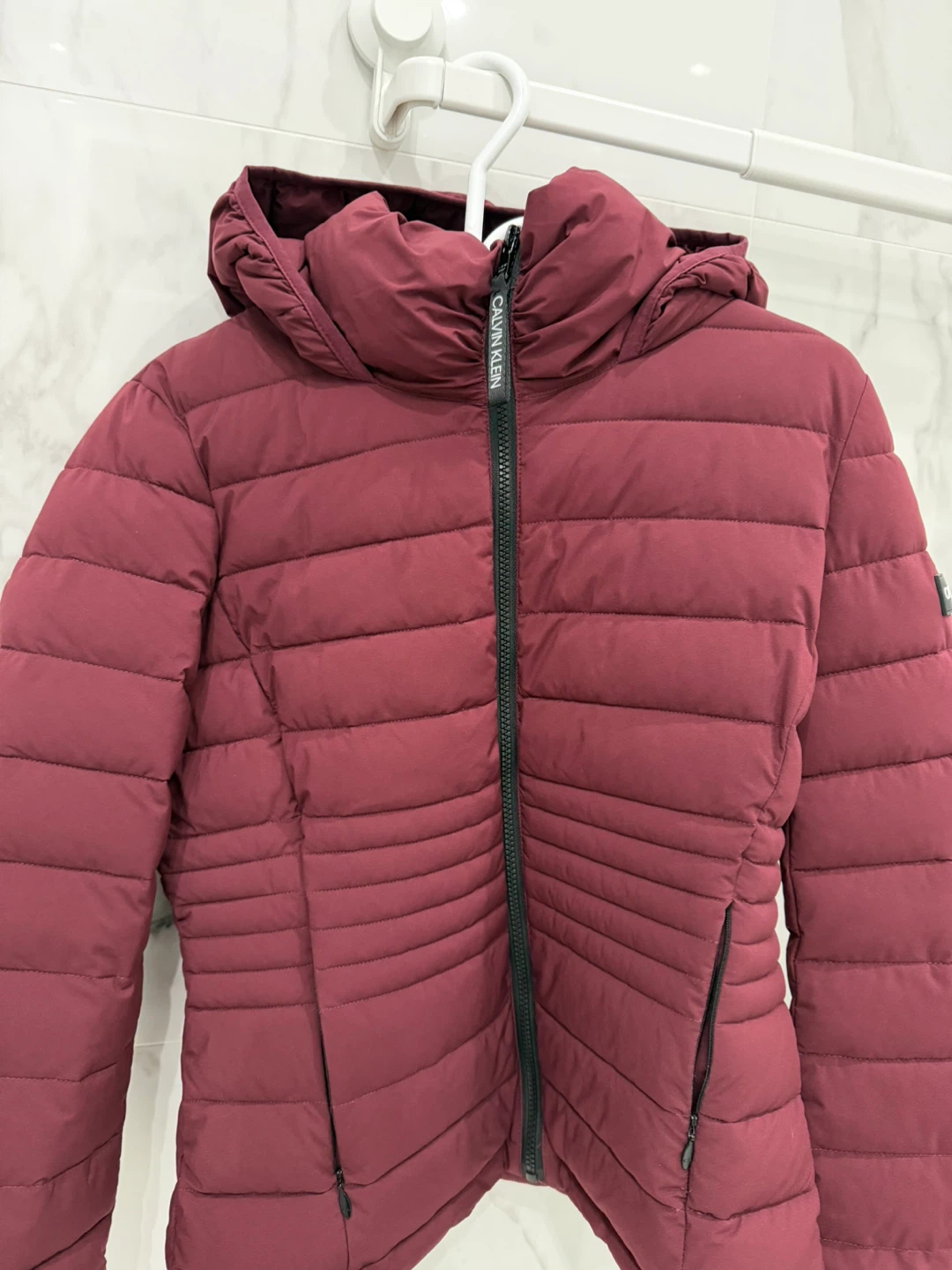 Calvin Klein Puffer Jacket - Burgundy - photo 2