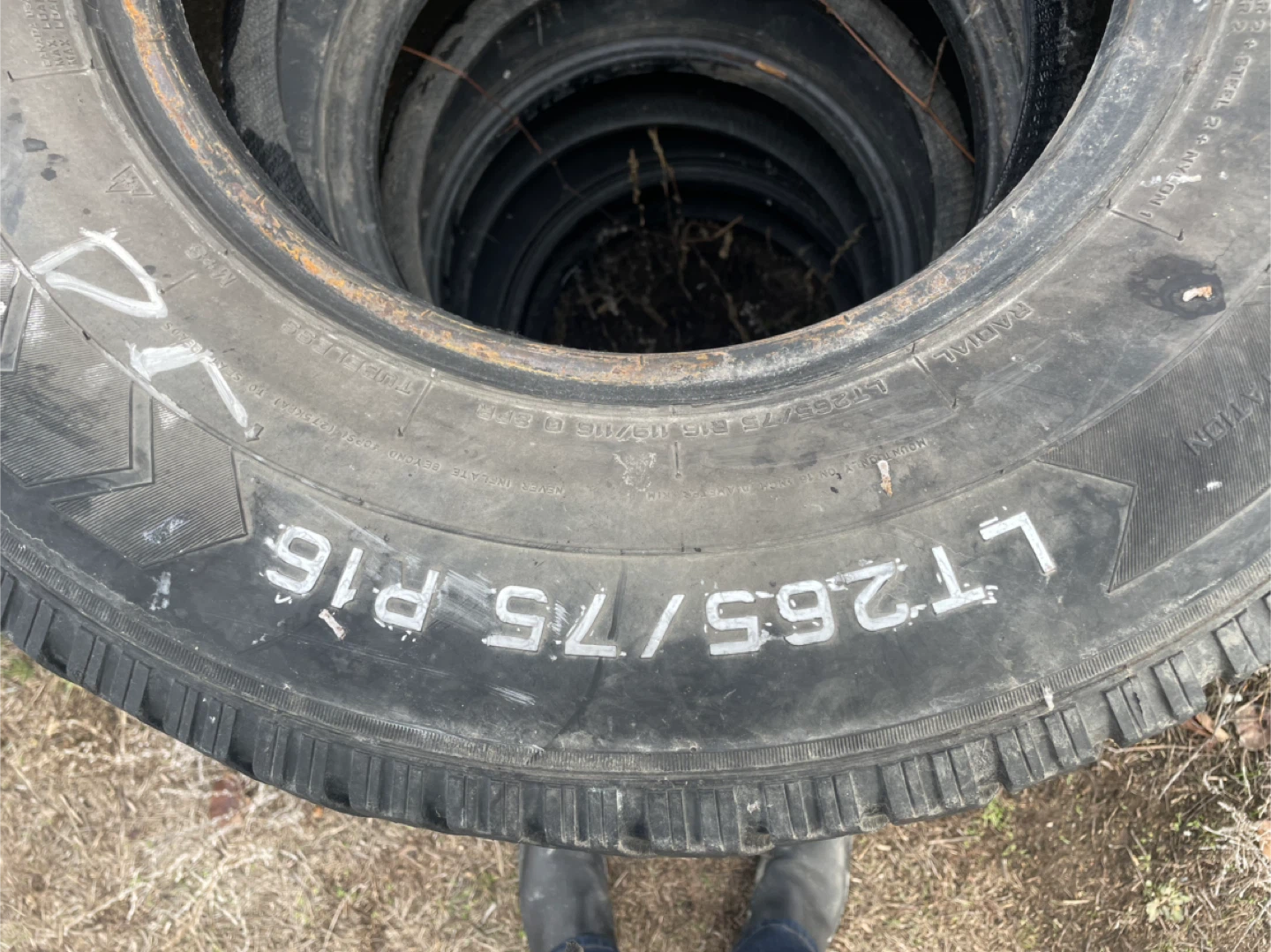LT265/75R16 Tires - Set of 4 With 1 Spare - photo 2