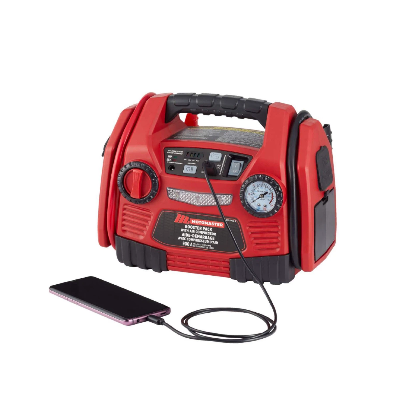 MotoMaster Booster Pack/Jump starter with Air Compressor - photo 3