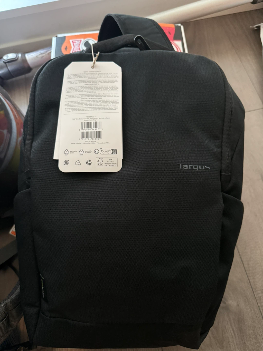 Targus Black Backpack - Like New!