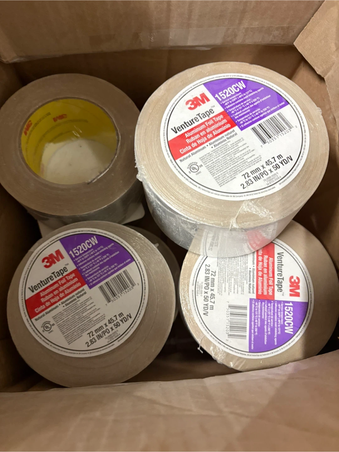 3M VentureTape 1520CW Aluminum Foil Tape - photo 5