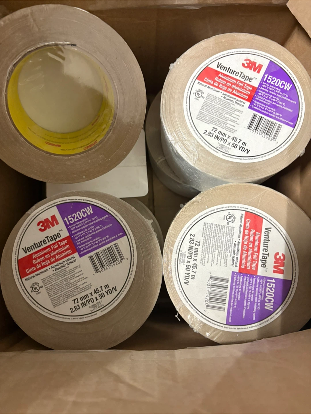 3M VentureTape 1520CW Aluminum Foil Tape - photo 3