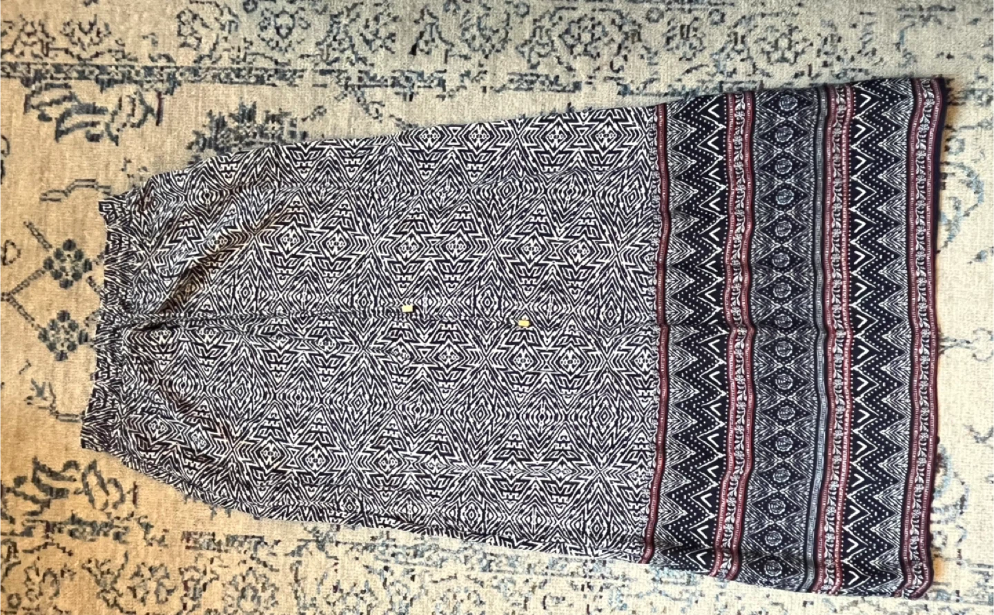 LC Waikiki Pattern Skirt - Size 36L