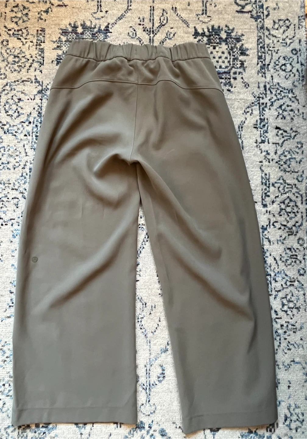 Lululemon Olive Green Wide Leg Petite Pants - photo 2