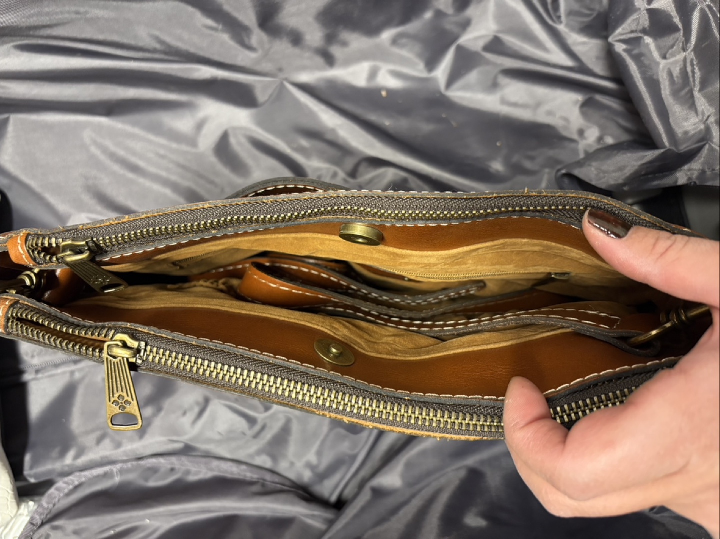 Patricia Nash Leather Crossbody Bag - photo 3