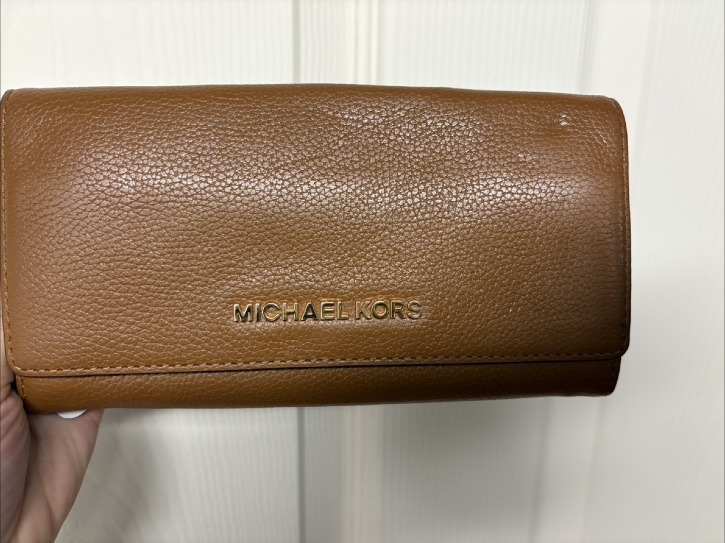 Michael Kors Brown Leather Wallet