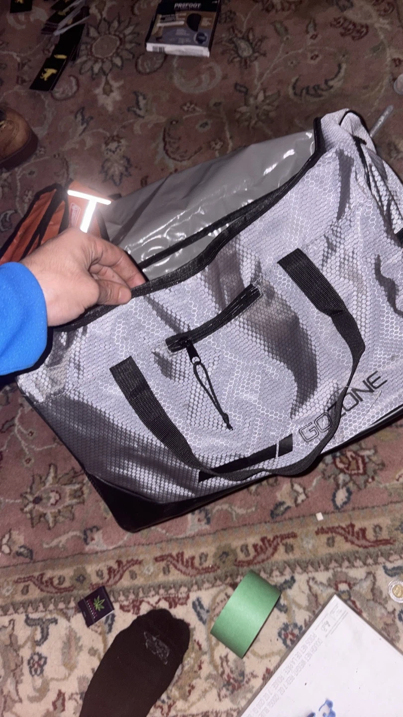 GoZone Grey Duffel Bag