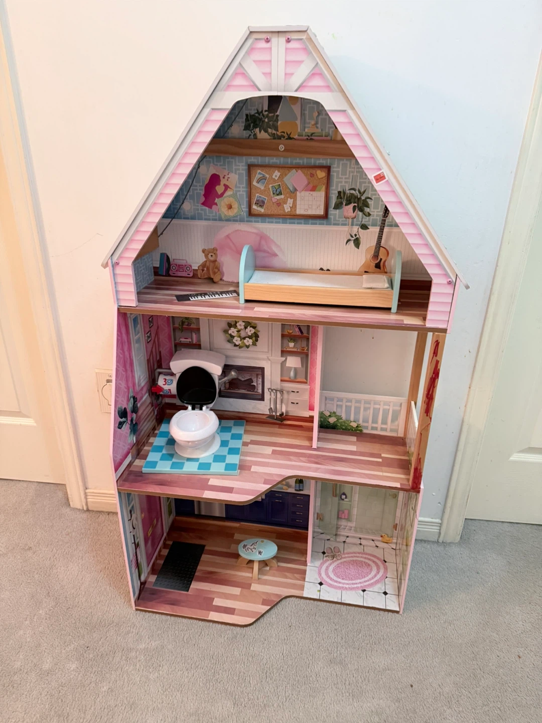 Big KidKraft Dollhouse - 45" x 24"