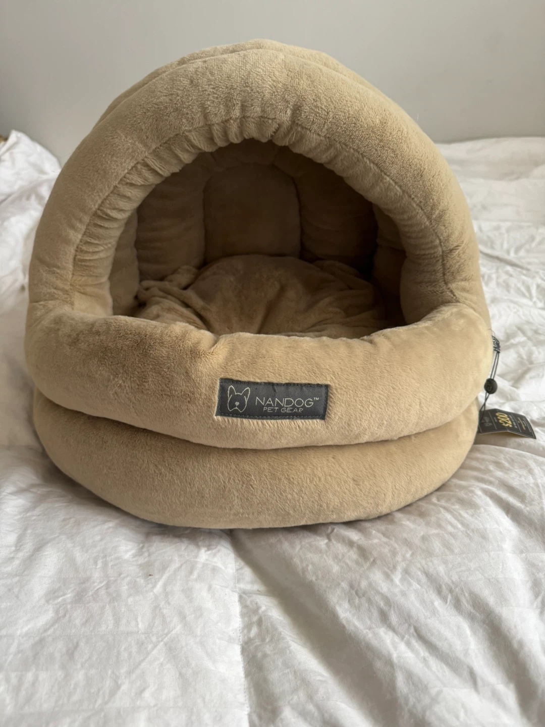Nandog Pet Gear Pet Bed - Beige