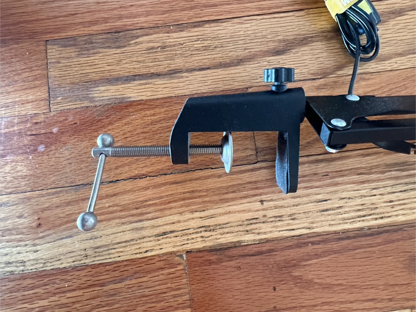 Black LED Desk Lamp - photo 2