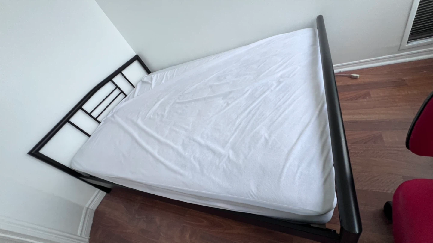 Black Metal Bed Frame