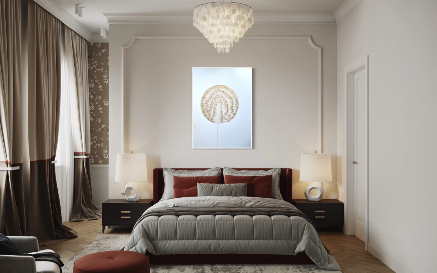 Abstract Tree UNFramed Wall Art - photo 3