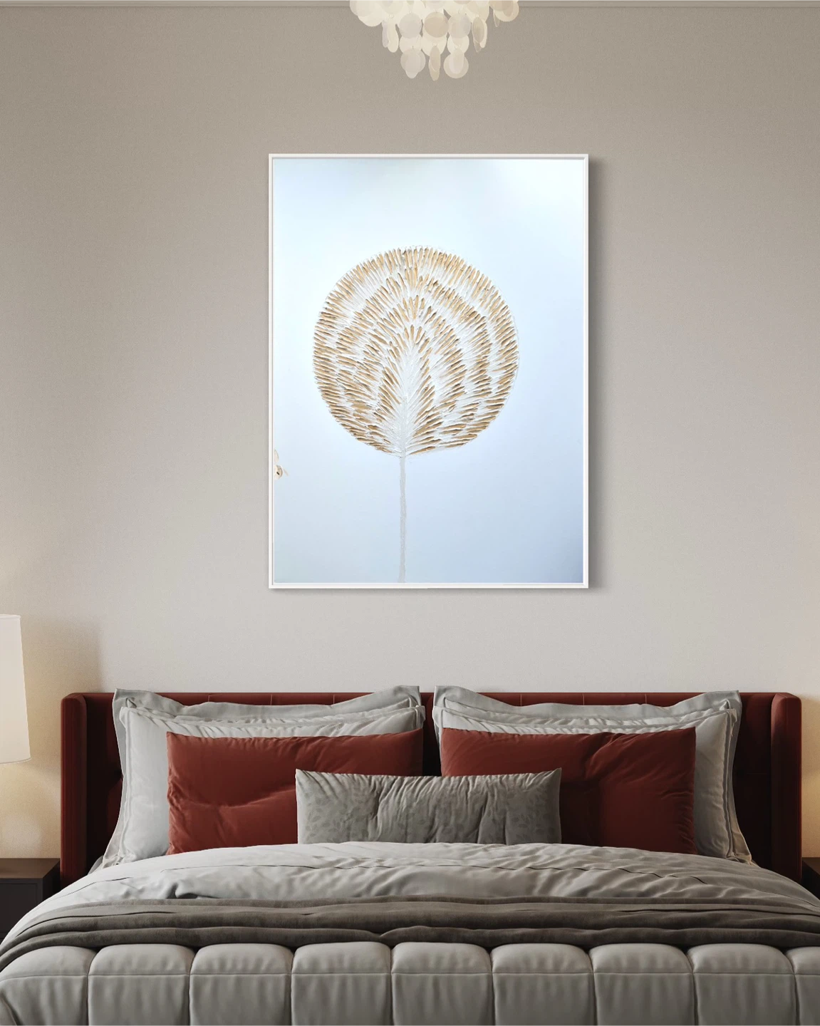 Abstract Tree UNFramed Wall Art