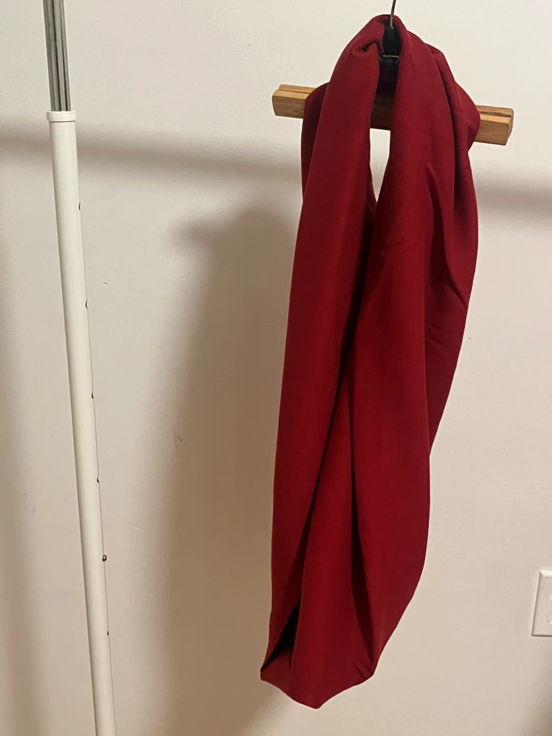 Red Scarf - Warm & cotton  infinity, cozy! - photo 2