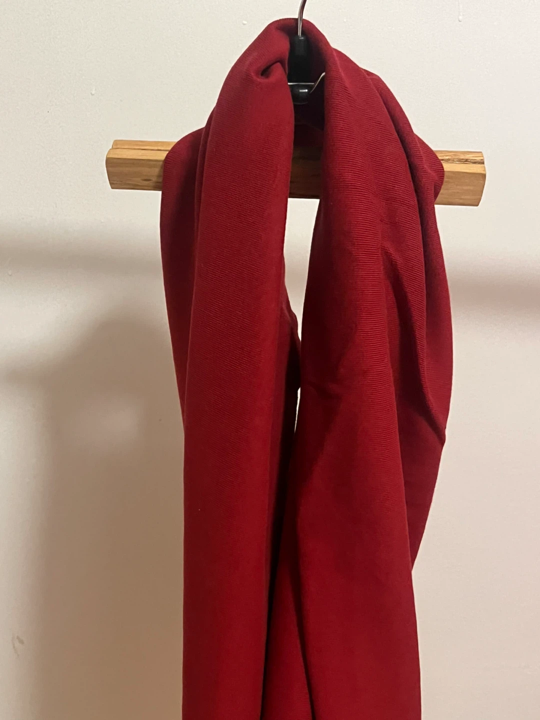 Red Scarf - Warm & cotton  infinity, cozy! - photo 5