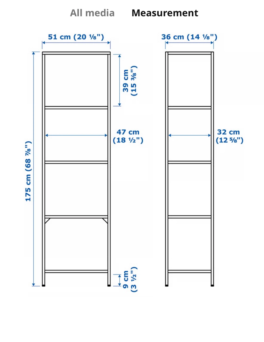 IKEA VITTSJÖ Shelf - photo 2
