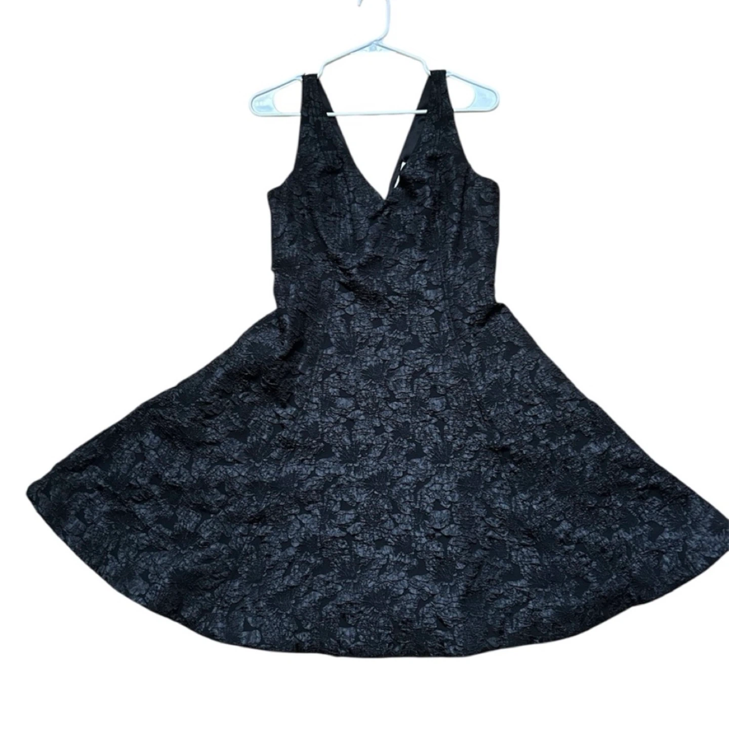 RW&CO. Black Fit & Flare Dress - Size 6 - photo 2