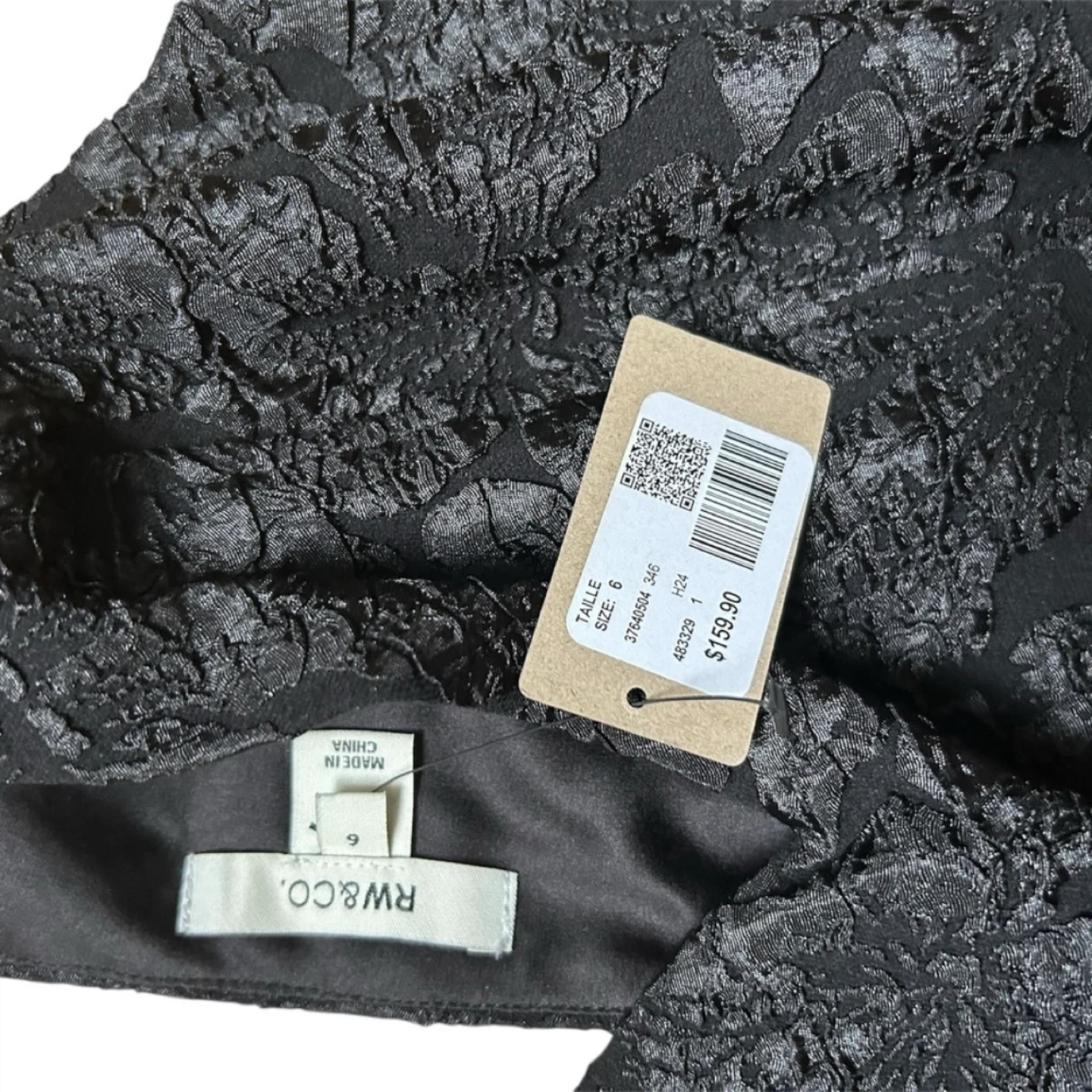 RW&CO. Black Fit & Flare Dress - Size 6 - photo 3