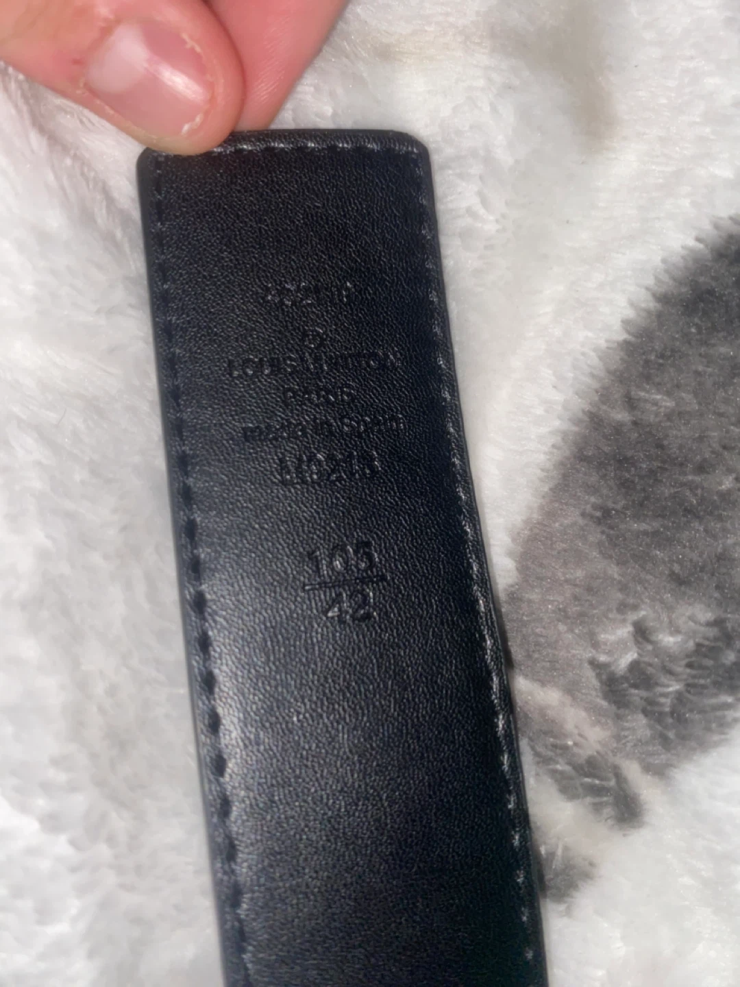 Louis Vuitton Monogram Eclipse Belt 105/42 - photo 2