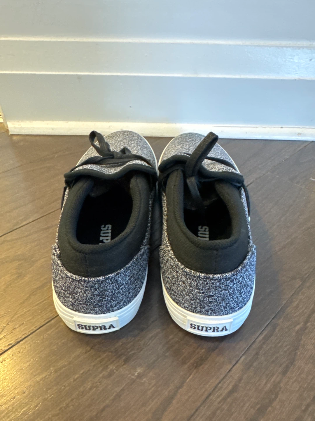 Supra Grey Sneakers - Size 10 - photo 3