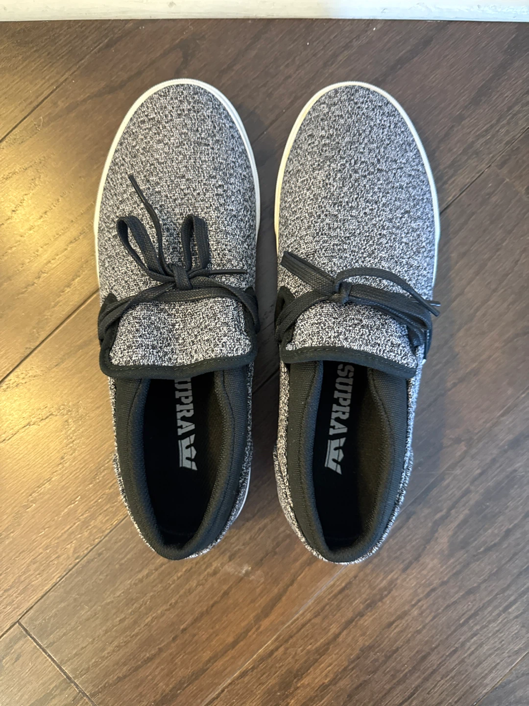 Supra Grey Sneakers - Size 10 - photo 4