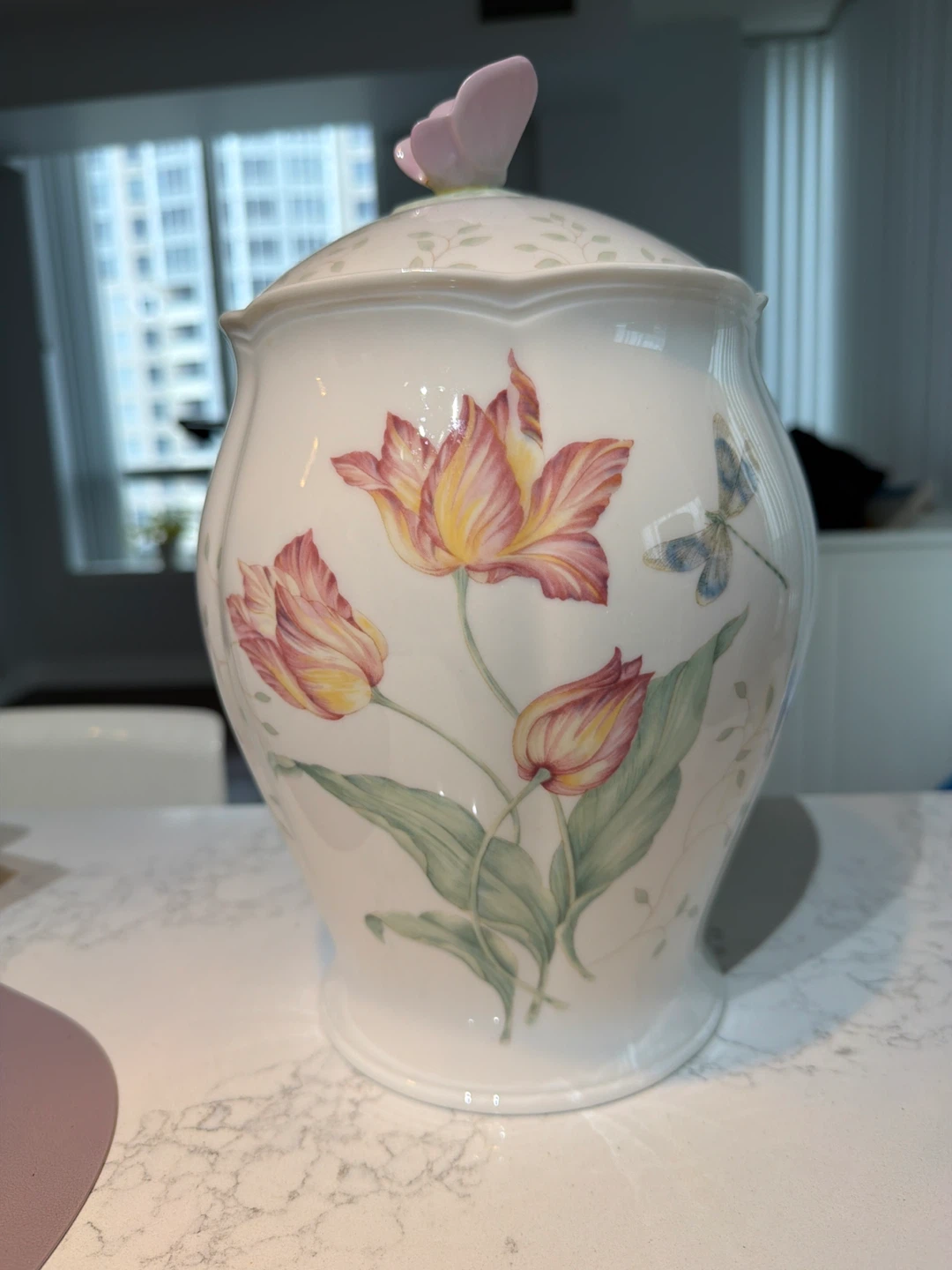 Lenox Butterfly Meadow Covered Jar