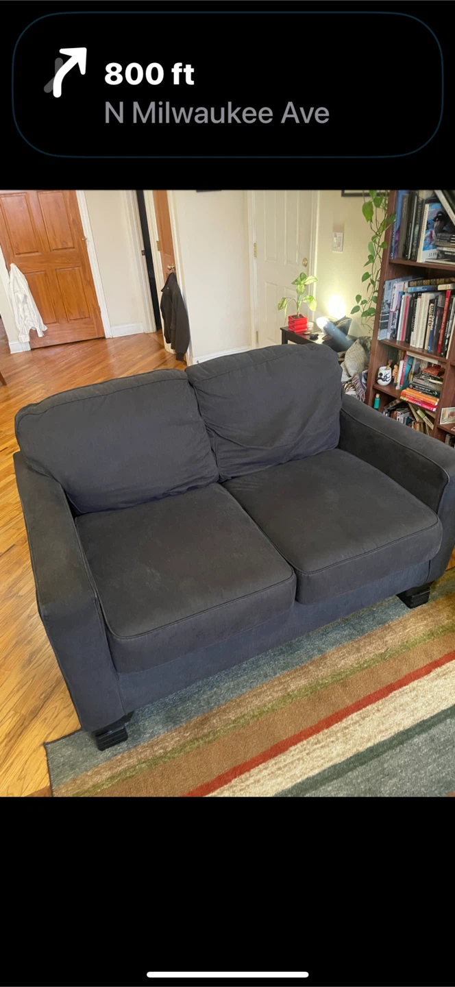 2 matching couches big couch has pull out bed - photo 3