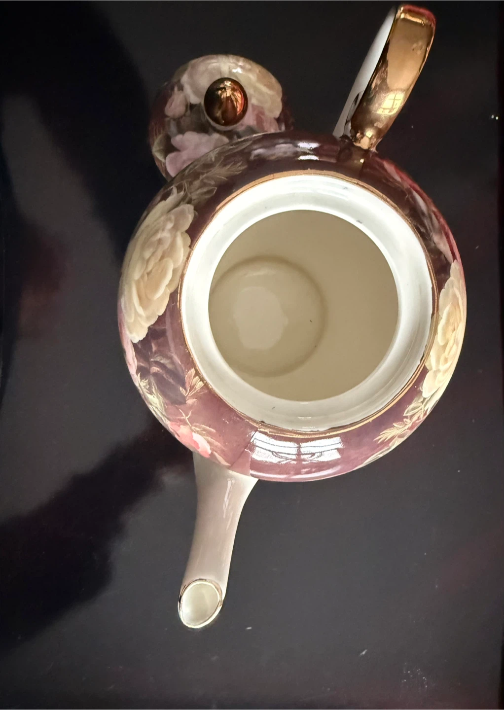 Royal Elfeda Rose Bouquet Teapot 🧡 - photo 4