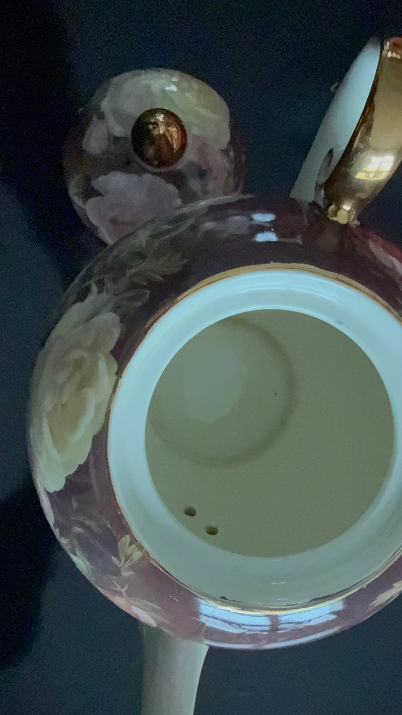 Royal Elfeda Rose Bouquet Teapot 🧡 - photo 5