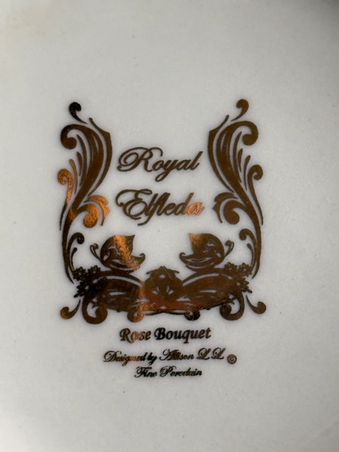 Royal Elfeda Rose Bouquet Teapot 🧡 - photo 3