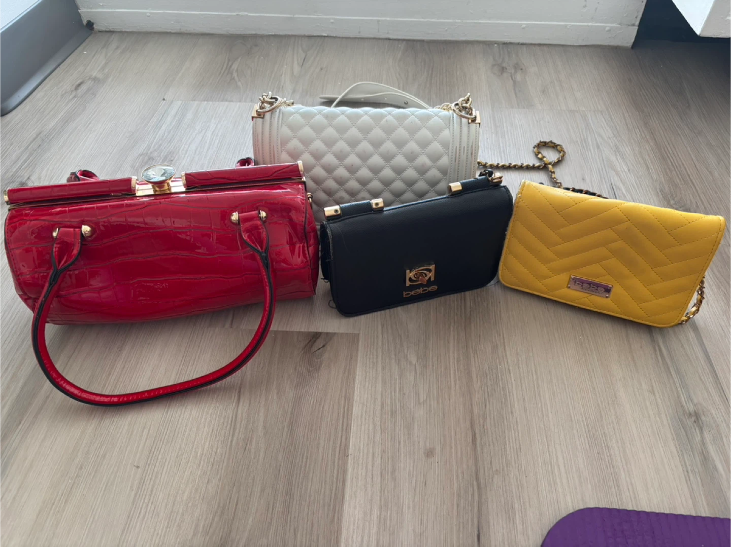 Lot of women’s hand bags