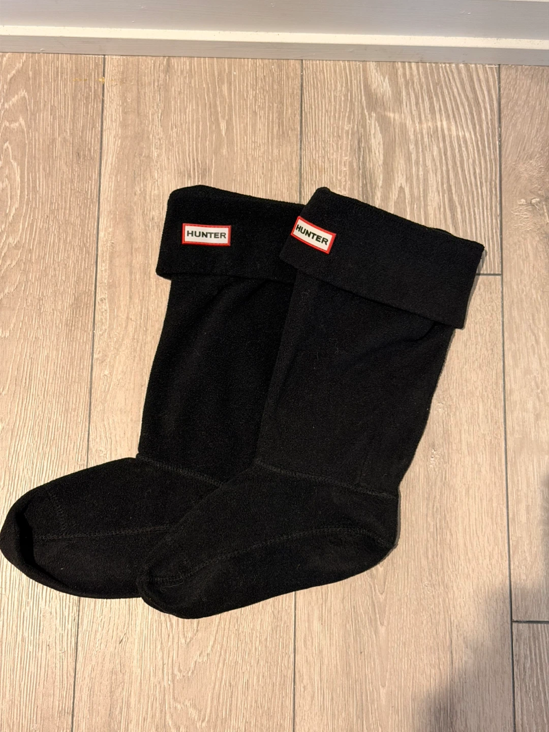 Hunter Black Tall Boot Socks (Like New)