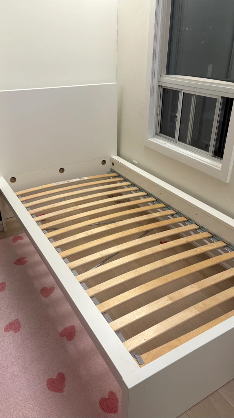 IKEA Single Bed Frame - White - photo 2
