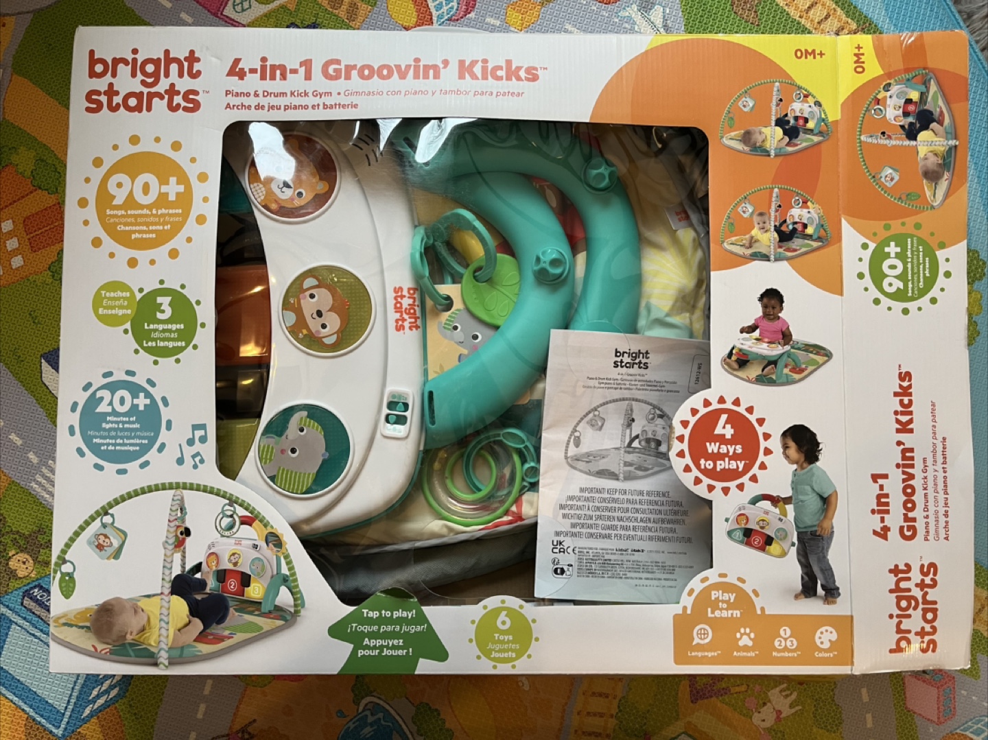 Bright Starts 4-in-1 groovin playmat
