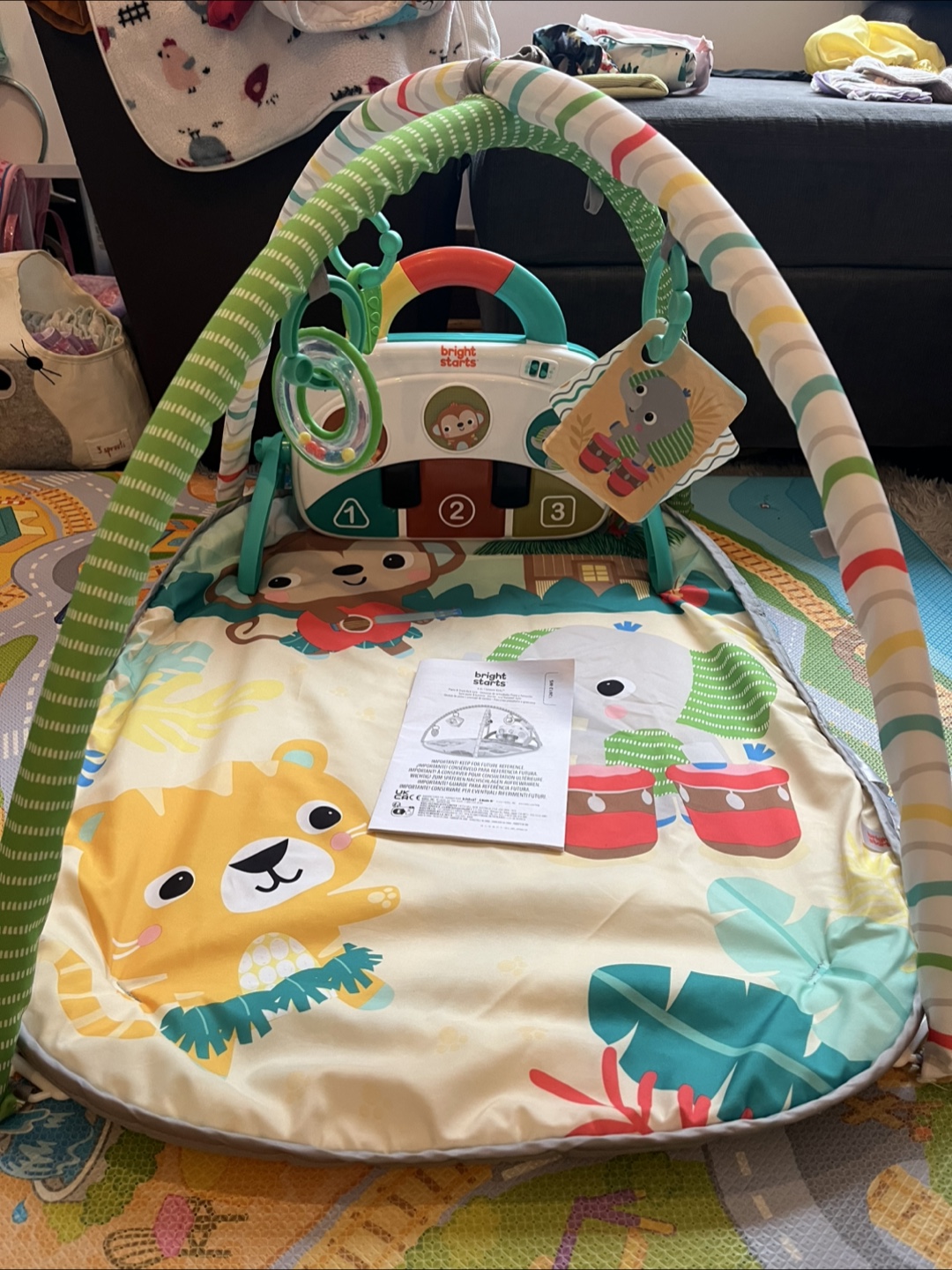 Bright Starts 4-in-1 groovin playmat - photo 4