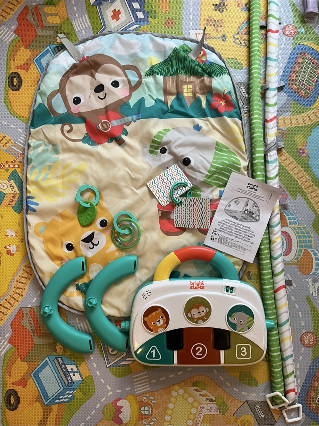 Bright Starts 4-in-1 groovin playmat - photo 3