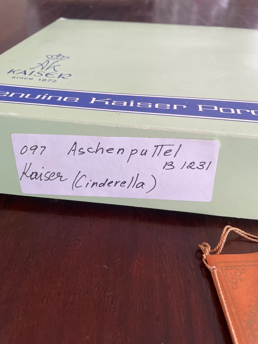Kaiser Aschenputtel (Cinderella) Porcelain Plate - photo 4