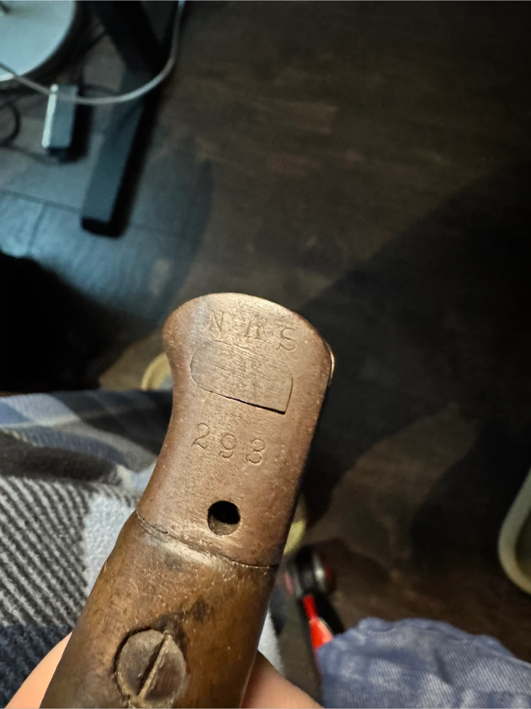 P1907 Bayonet made in 1917 - photo 2
