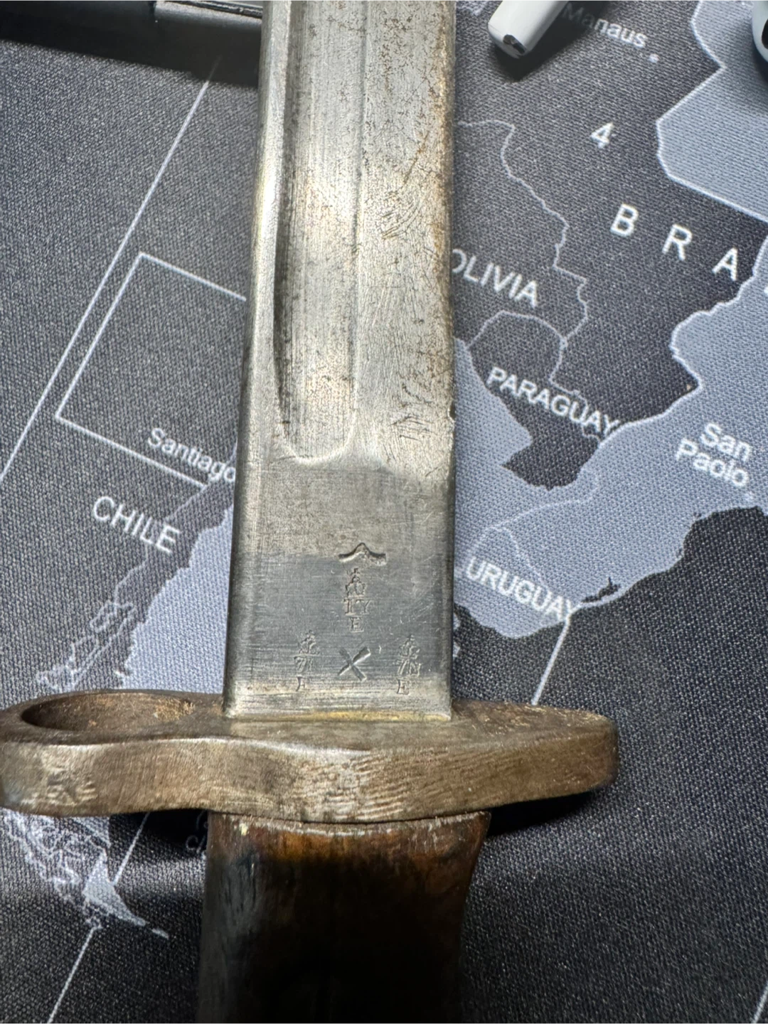 P1907 Bayonet made in 1917 - photo 3