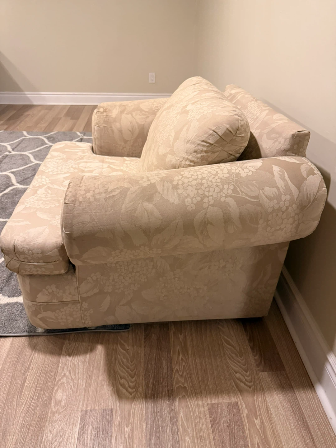 Loveseat and Armchair Set - Floral Pattern 🧡 - photo 4