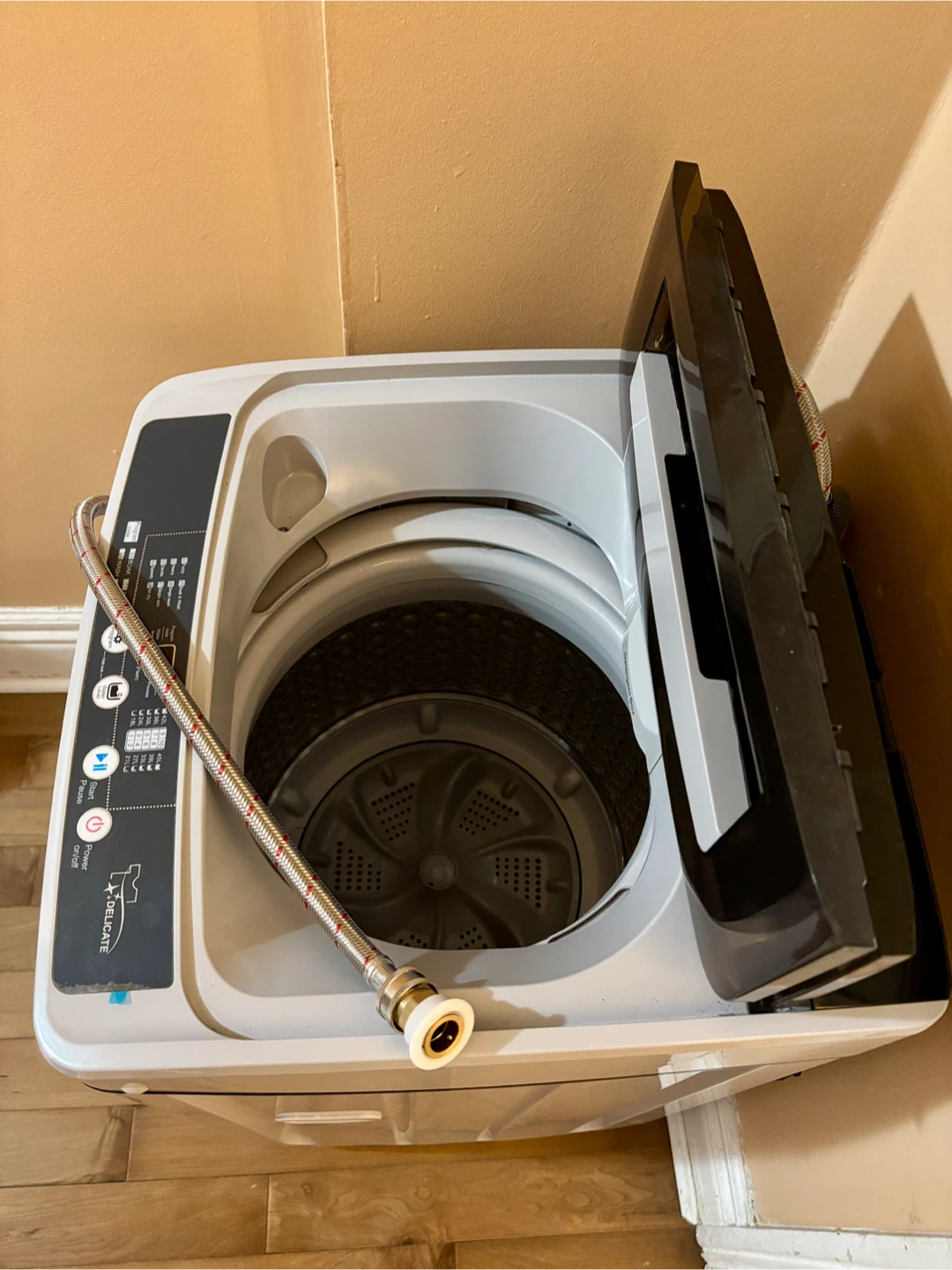 Giantex Portable Washing Machine with adapter and steel hose - photo 2