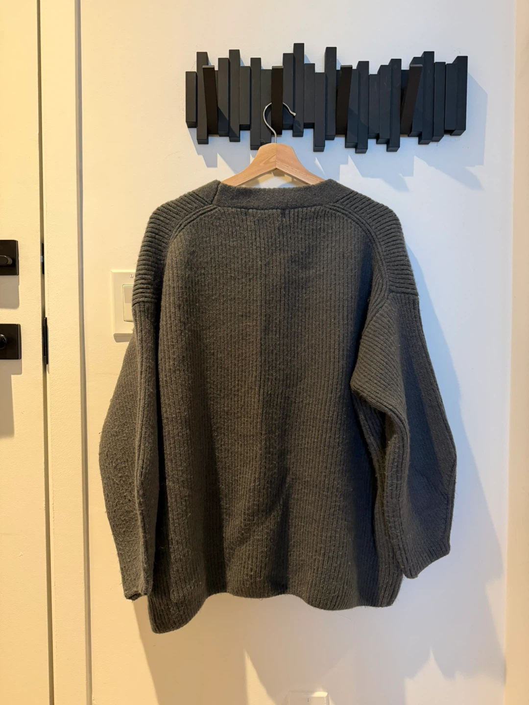 Grey Oversized Cardigan - photo 2
