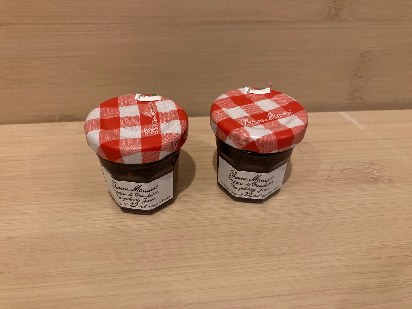 Mini Bonne Maman Raspberry Jam (2) $1 for both! - photo 2