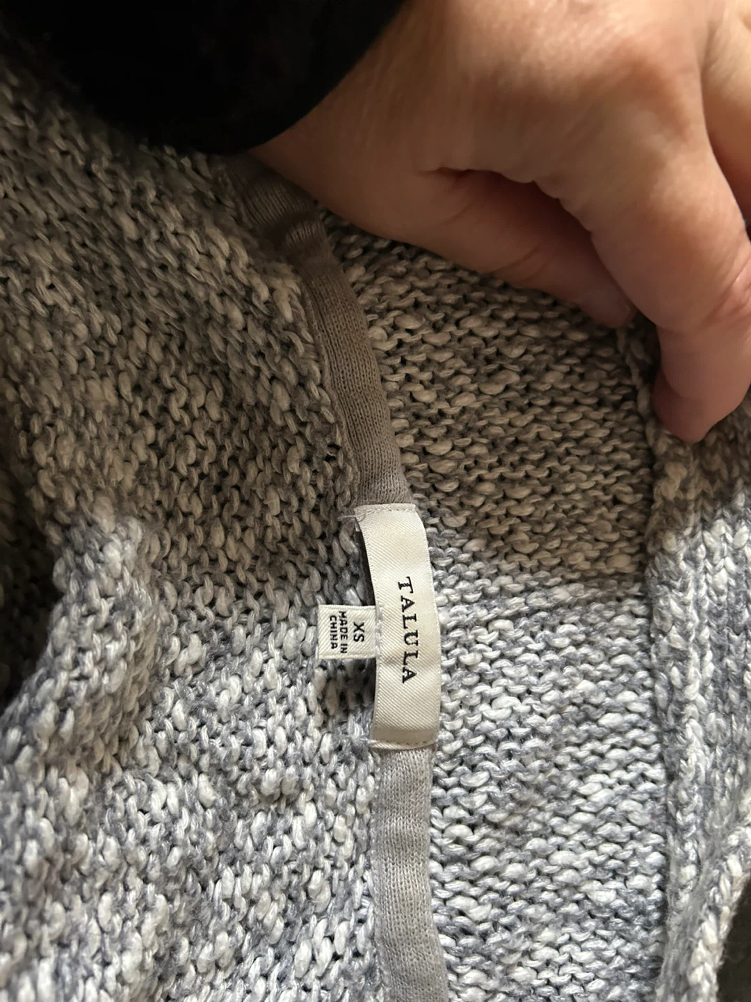Talula Grey Cardigan - Size XS - photo 2