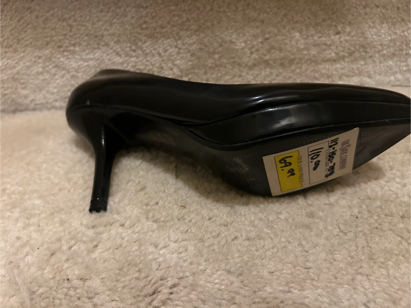 Classic Black Heels - Size 6.5 - photo 4