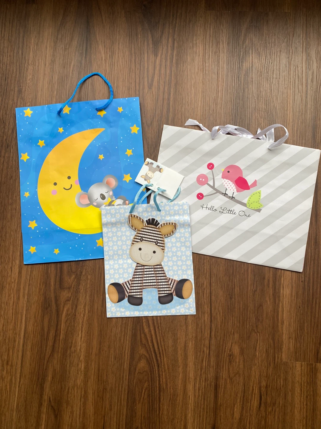 Set of 3 Baby Gift Bags