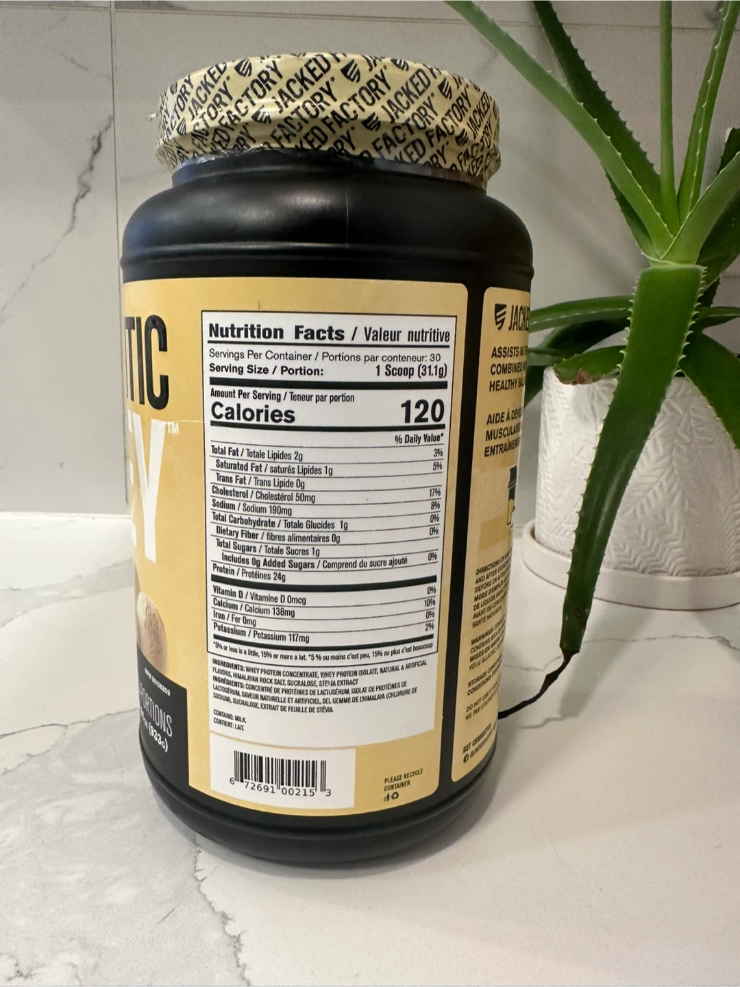Jacked Factory Authentic Whey Protein - Vanilla - photo 2