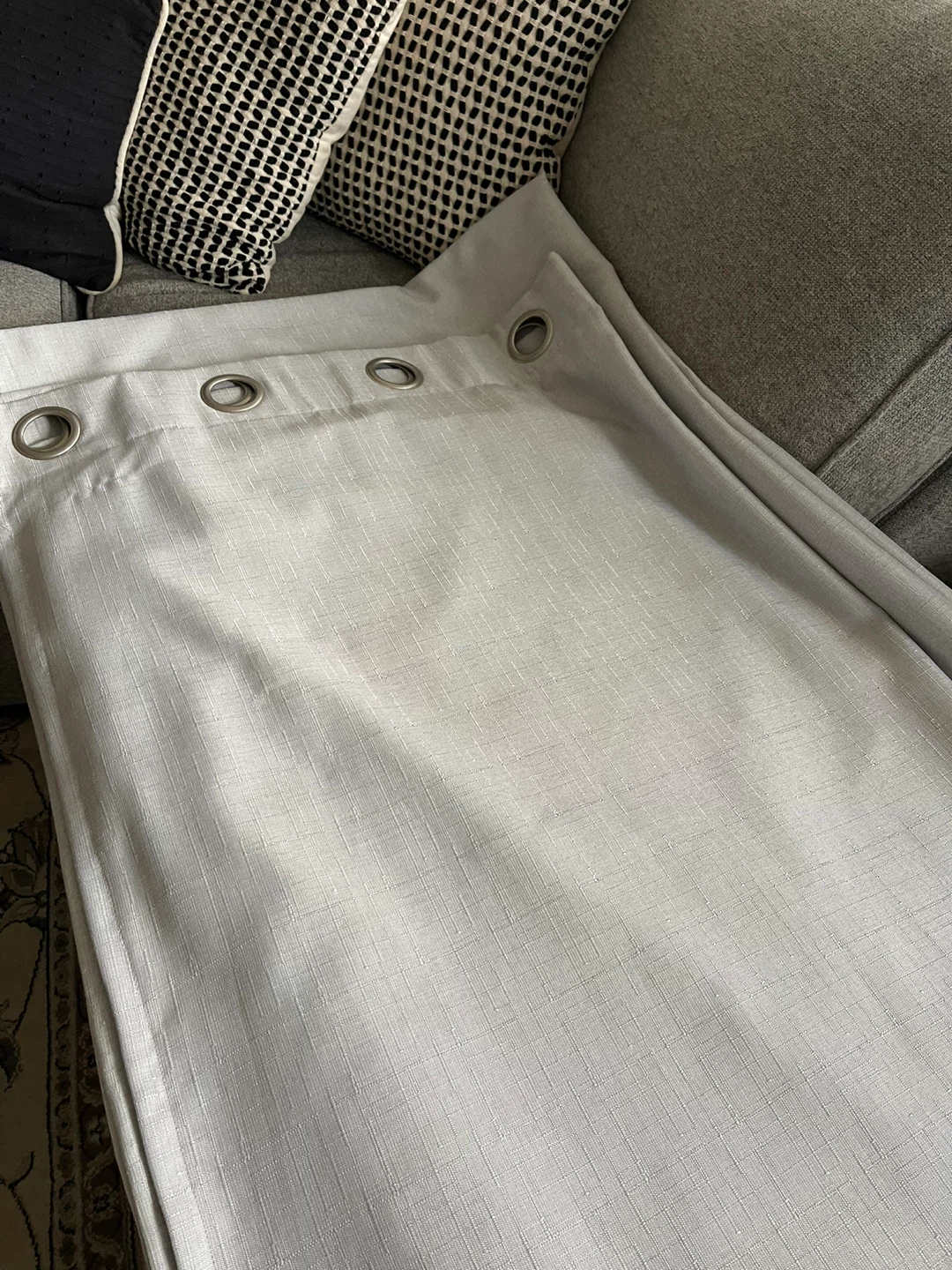 Light Grey black out Curtain Panel’s